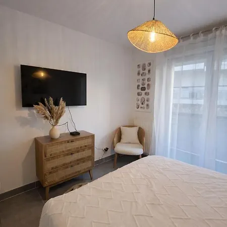 Le Mimosa Prestige - T3, 6p, Terrasse & Parking Αντίμπ