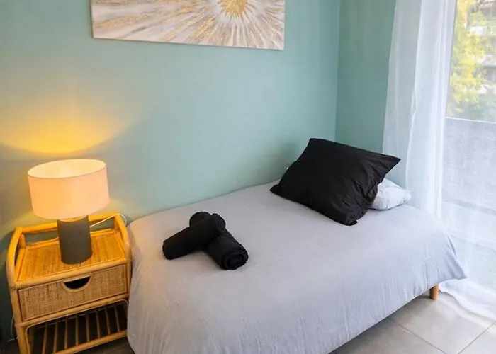 Le Mimosa Prestige - T3, 6p, Terrasse & Parking *