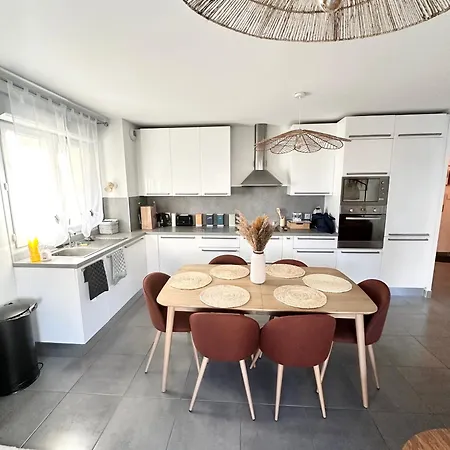 公寓 Le Mimosa Prestige - T3, 6p, Terrasse & Parking *